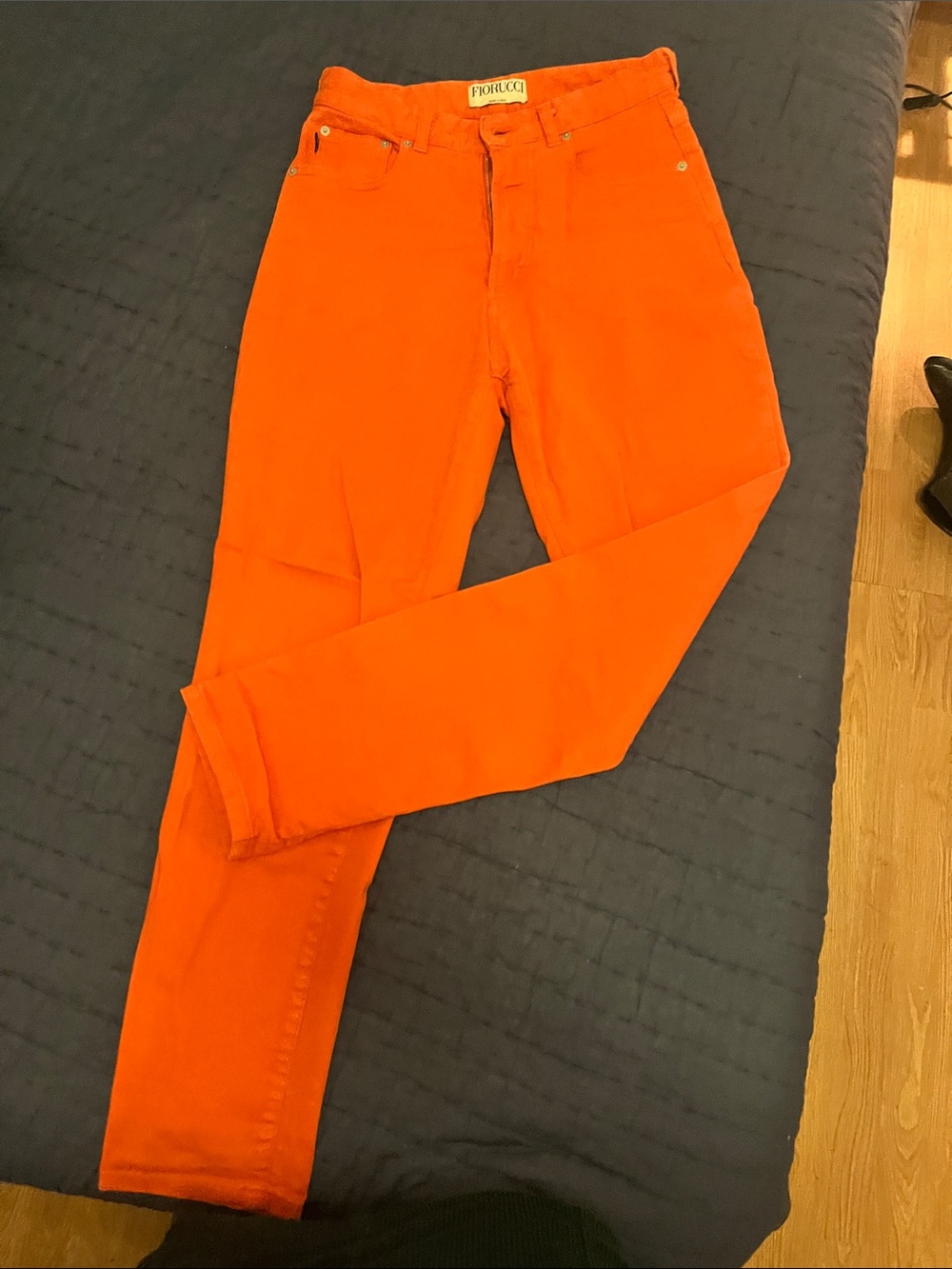 Fiorucci Orange Jeans